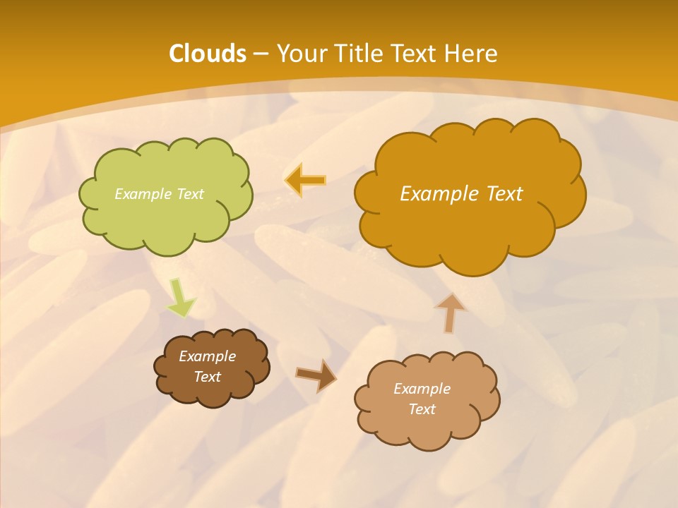 Side Dish Noodles Food PowerPoint Template