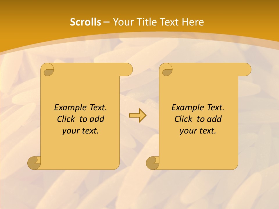 Side Dish Noodles Food PowerPoint Template