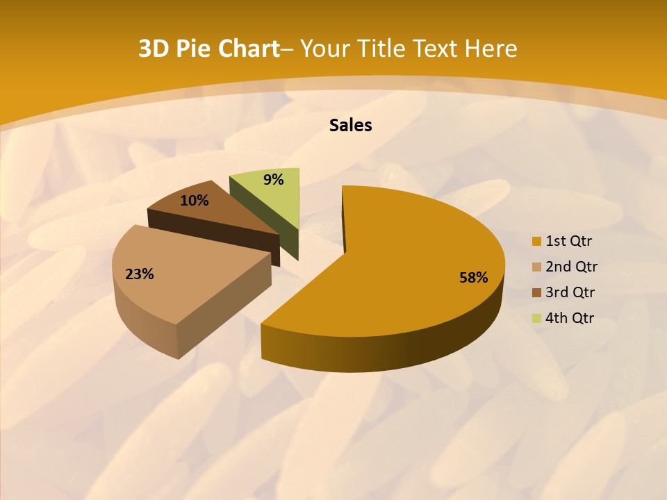 Side Dish Noodles Food PowerPoint Template