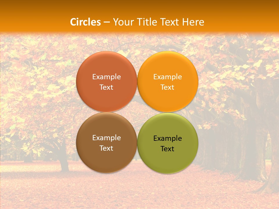 Color Red Gardening PowerPoint Template