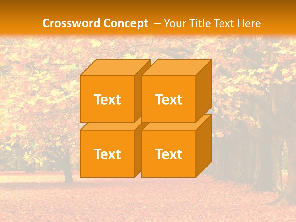 Color Red Gardening PowerPoint Template