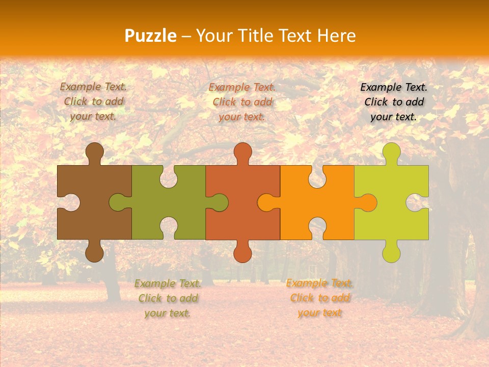 Color Red Gardening PowerPoint Template