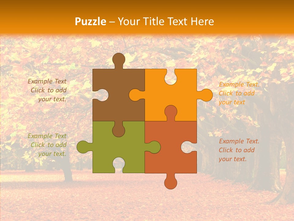 Color Red Gardening PowerPoint Template