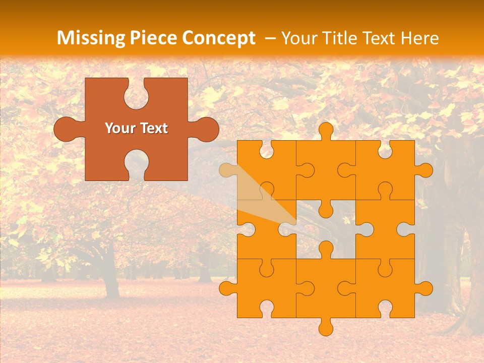 Color Red Gardening PowerPoint Template