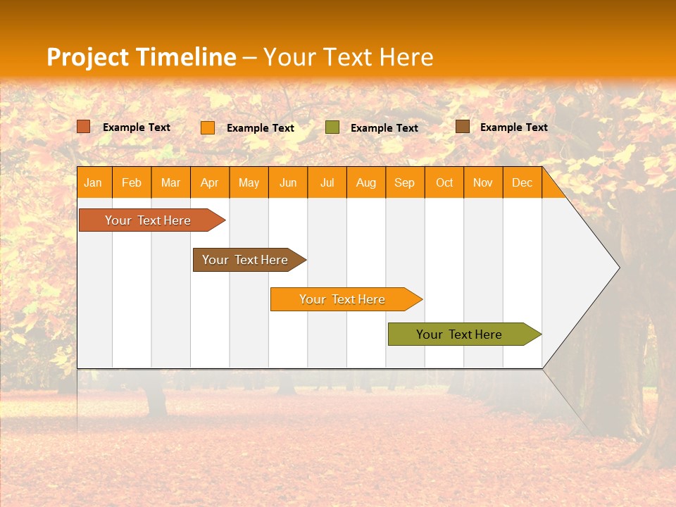 Color Red Gardening PowerPoint Template