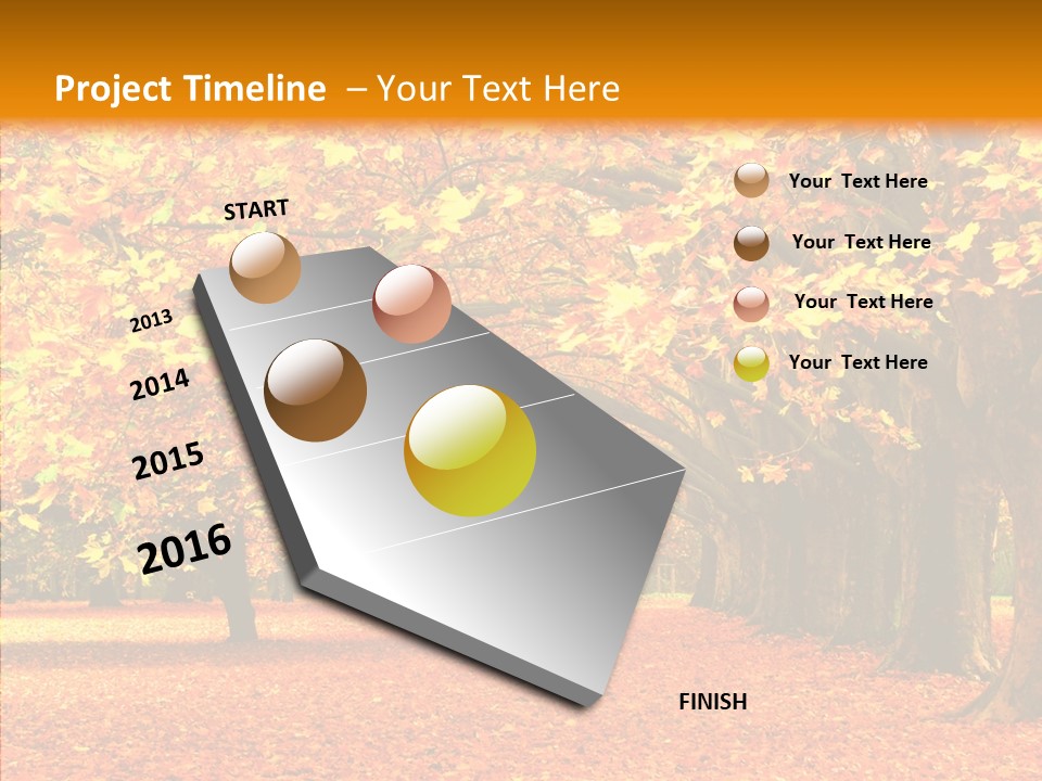 Color Red Gardening PowerPoint Template