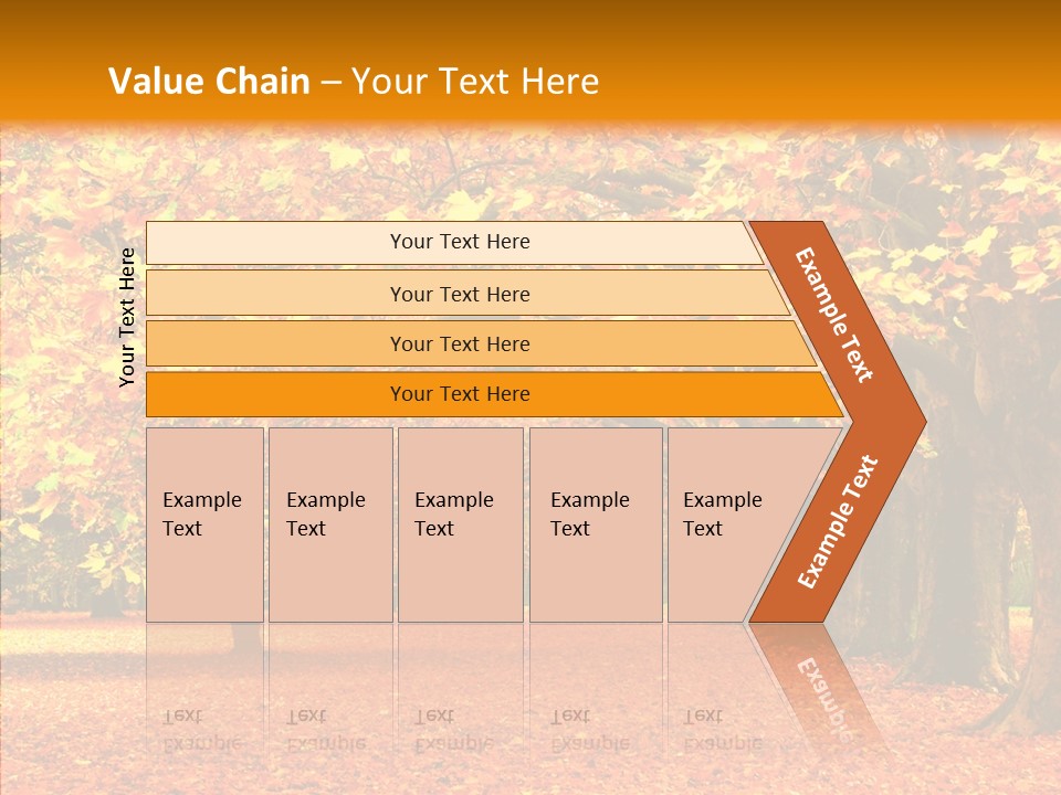 Color Red Gardening PowerPoint Template
