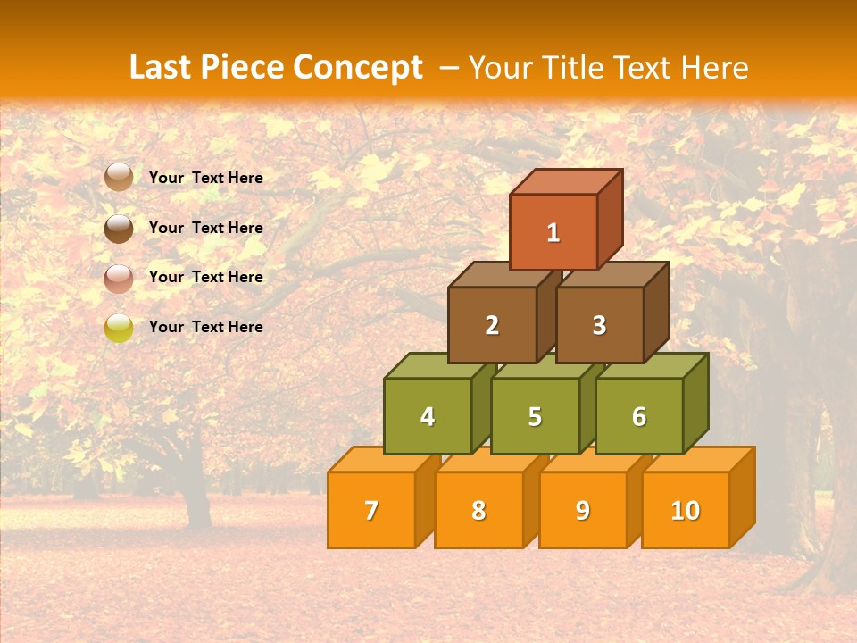 Color Red Gardening PowerPoint Template