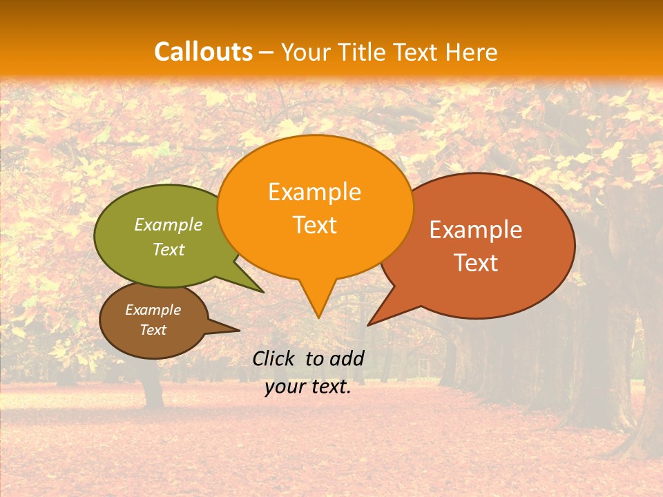 Color Red Gardening PowerPoint Template