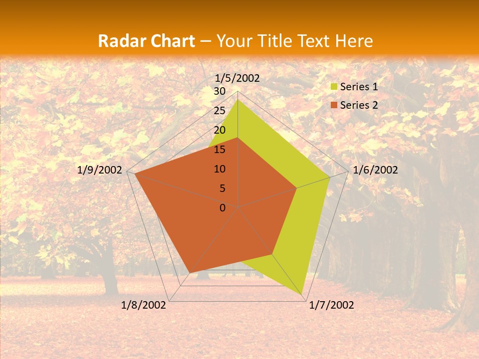 Color Red Gardening PowerPoint Template