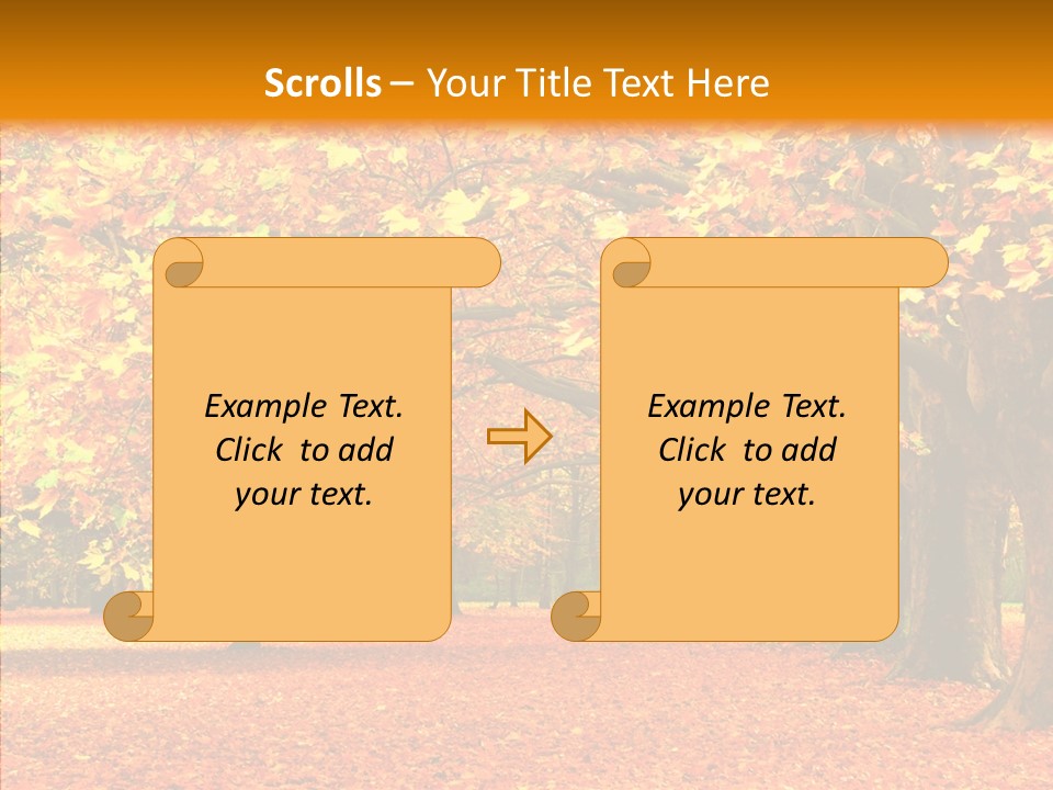 Color Red Gardening PowerPoint Template