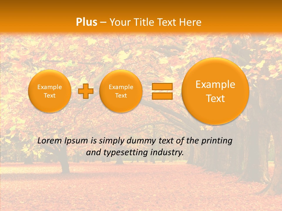 Color Red Gardening PowerPoint Template