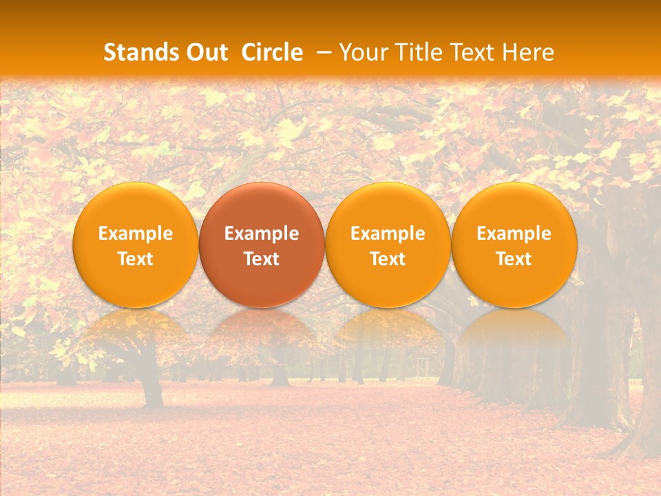 Color Red Gardening PowerPoint Template