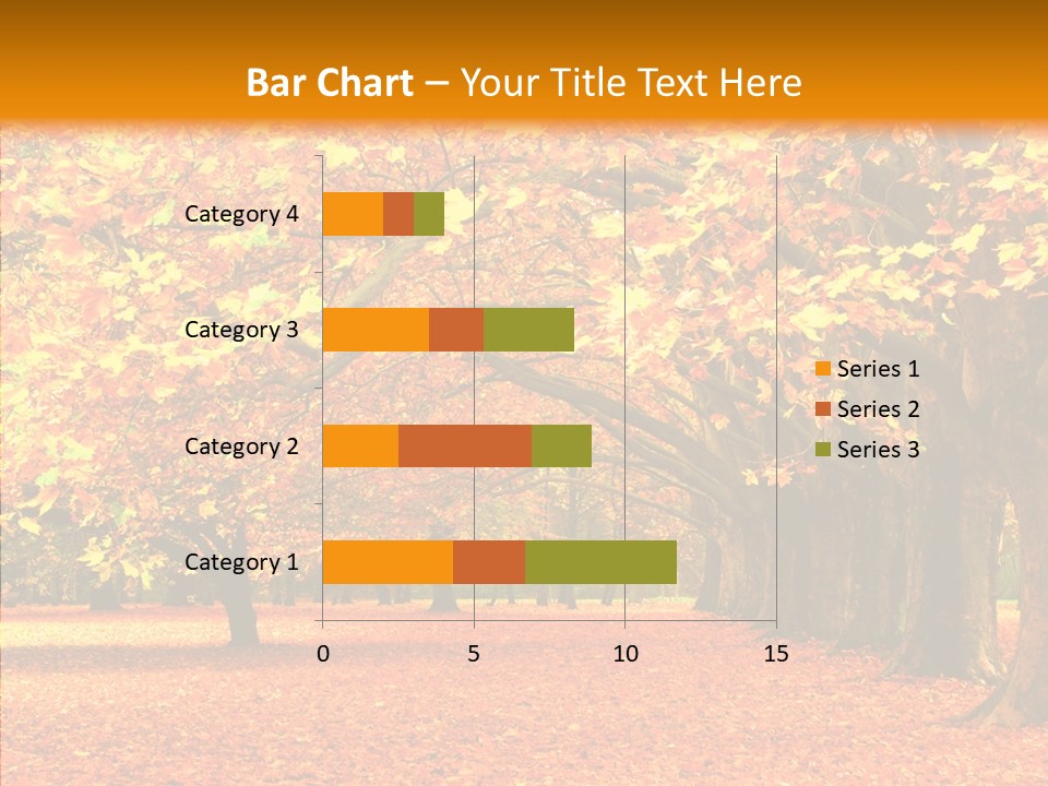 Color Red Gardening PowerPoint Template