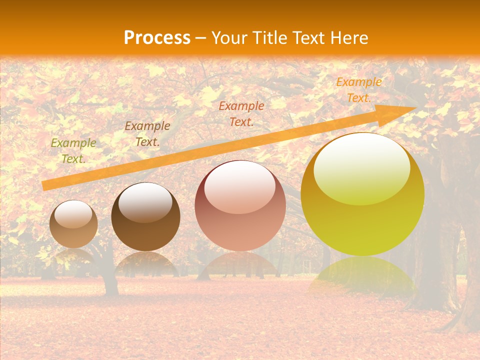 Color Red Gardening PowerPoint Template