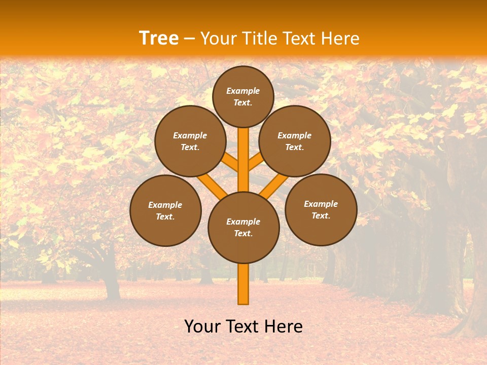 Color Red Gardening PowerPoint Template