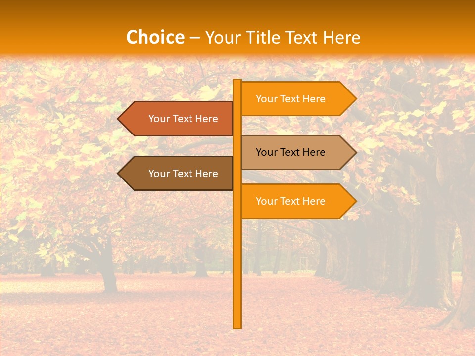 Color Red Gardening PowerPoint Template