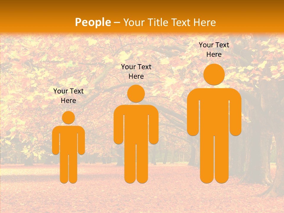 Color Red Gardening PowerPoint Template