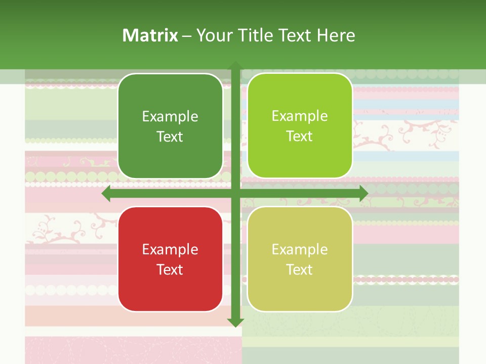 Blue Pretty Wallpaper PowerPoint Template