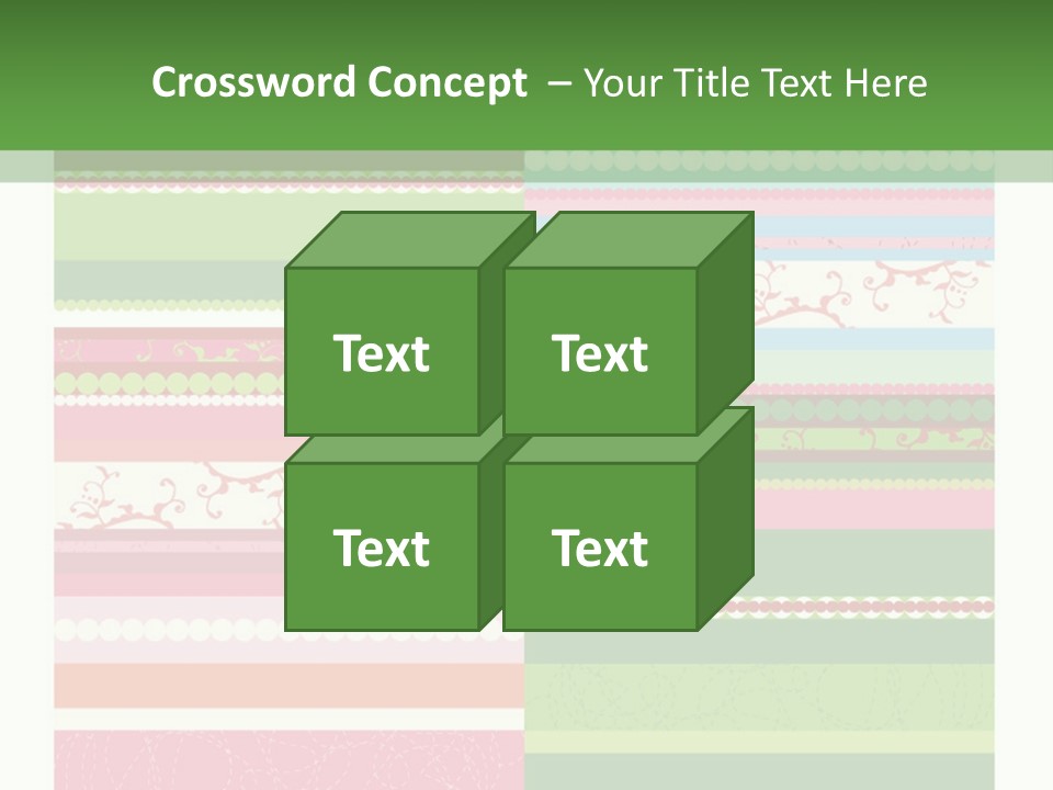 Blue Pretty Wallpaper PowerPoint Template