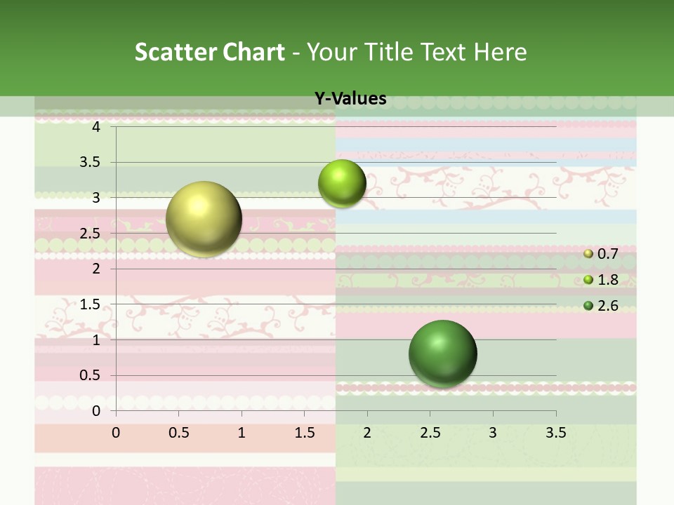 Blue Pretty Wallpaper PowerPoint Template