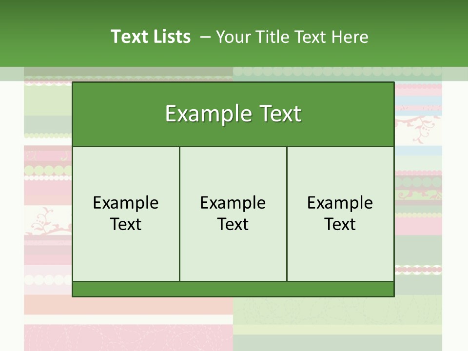 Blue Pretty Wallpaper PowerPoint Template
