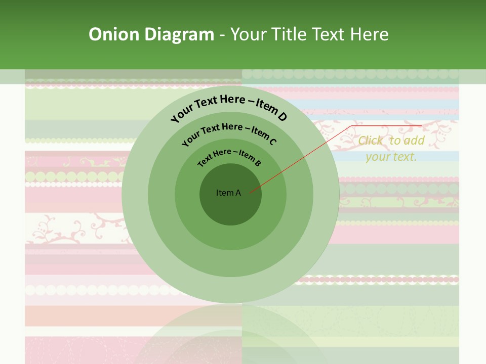 Blue Pretty Wallpaper PowerPoint Template