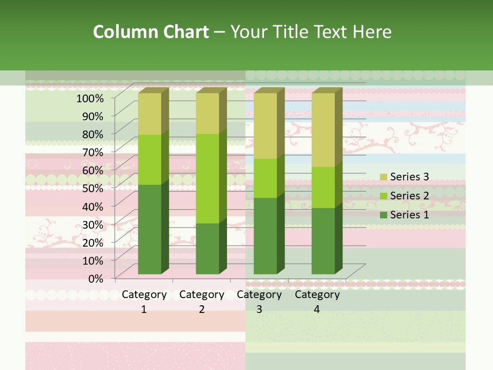 Blue Pretty Wallpaper PowerPoint Template