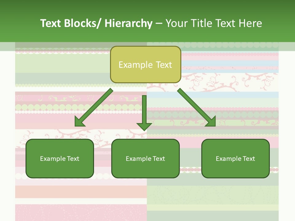 Blue Pretty Wallpaper PowerPoint Template