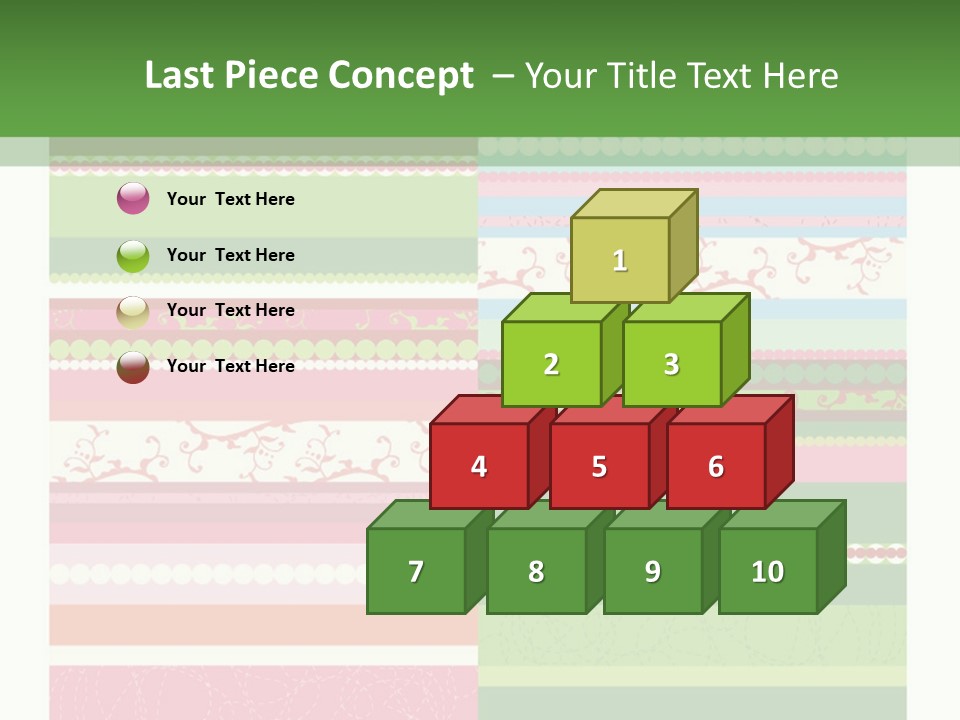 Blue Pretty Wallpaper PowerPoint Template