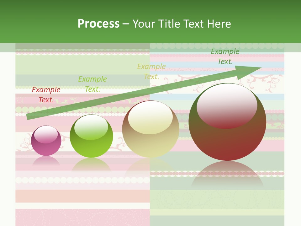 Blue Pretty Wallpaper PowerPoint Template