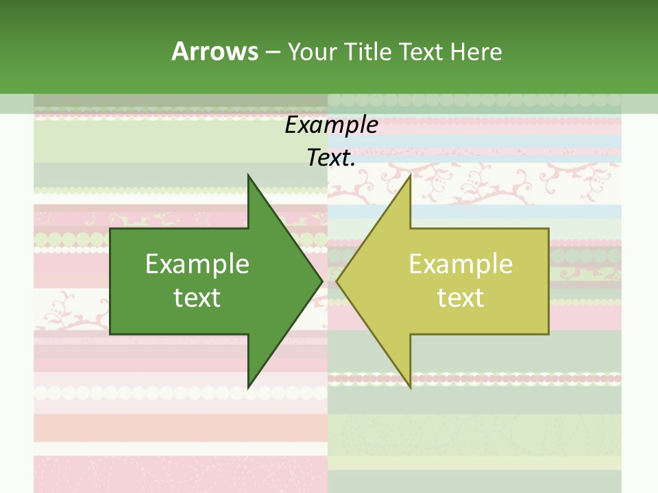 Blue Pretty Wallpaper PowerPoint Template