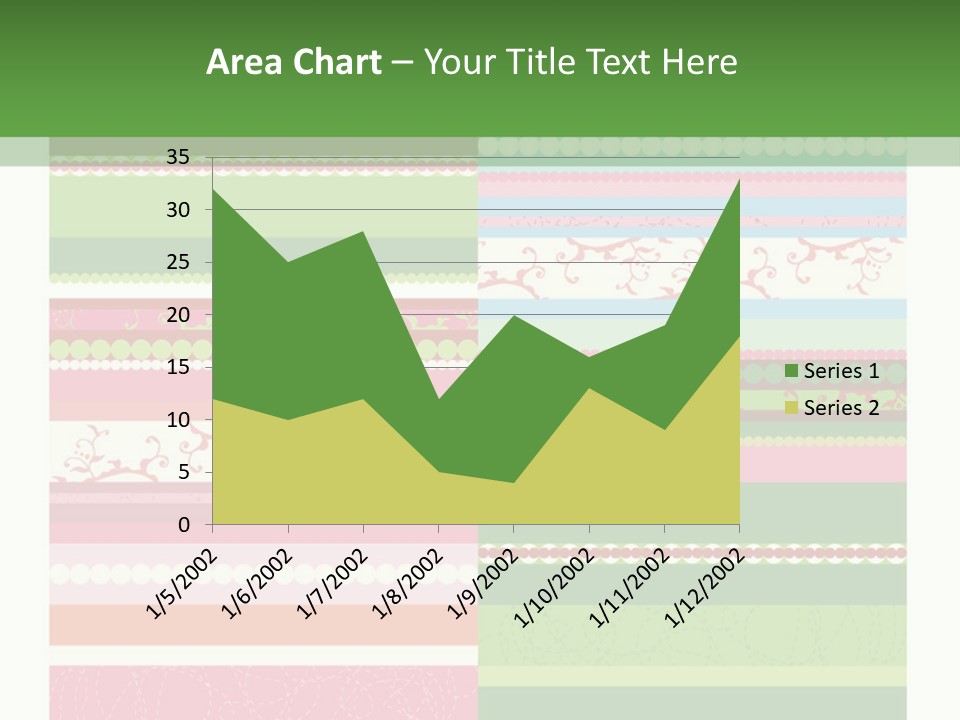Blue Pretty Wallpaper PowerPoint Template