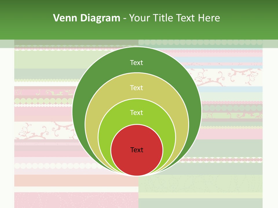 Blue Pretty Wallpaper PowerPoint Template