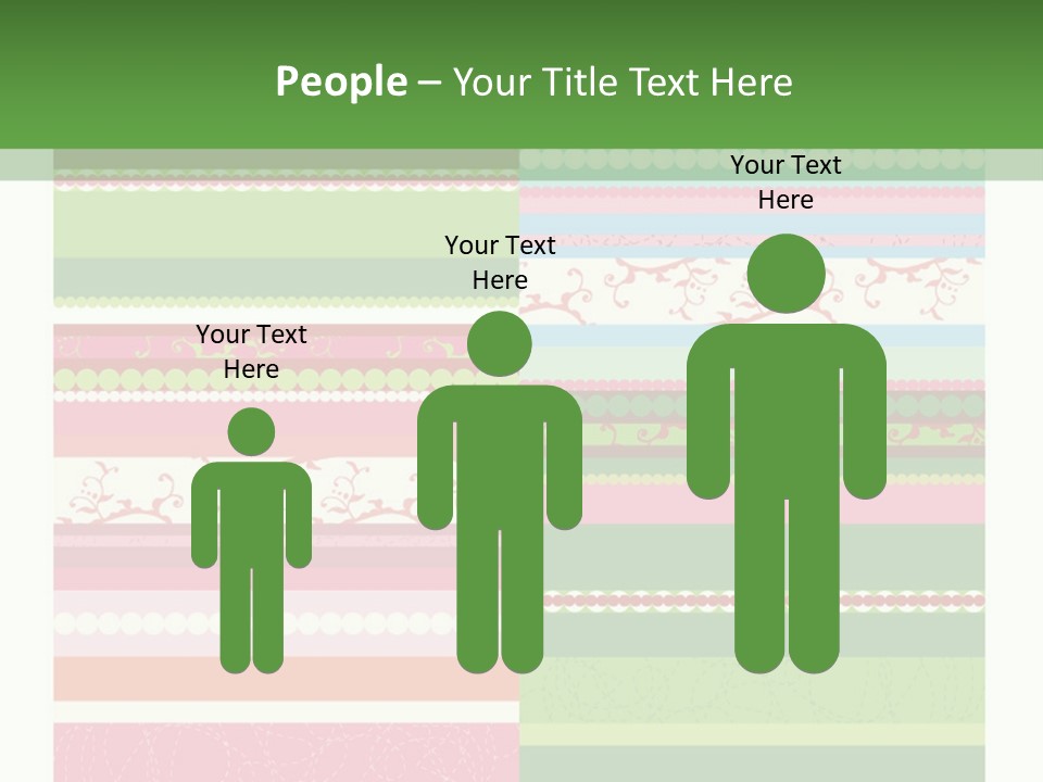 Blue Pretty Wallpaper PowerPoint Template