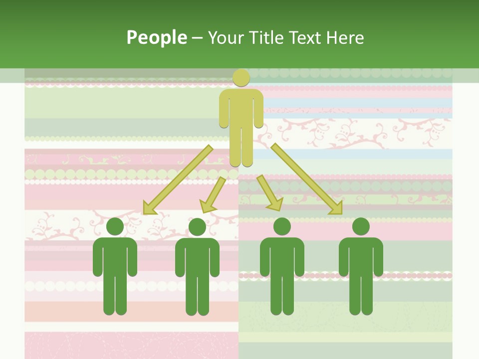 Blue Pretty Wallpaper PowerPoint Template