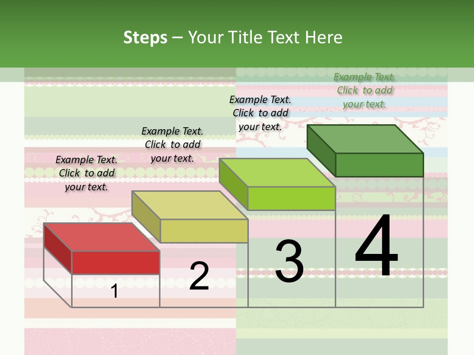 Blue Pretty Wallpaper PowerPoint Template
