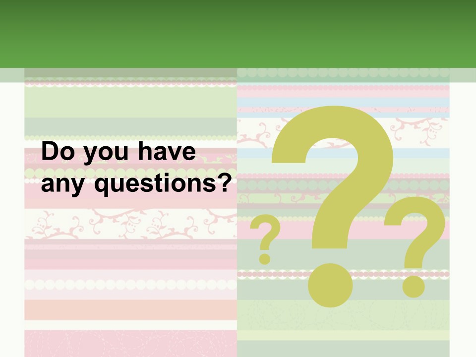 Blue Pretty Wallpaper PowerPoint Template