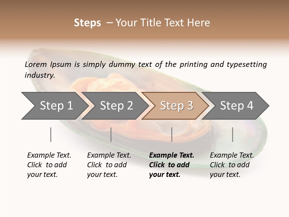 Fish Shellfish Seafood PowerPoint Template
