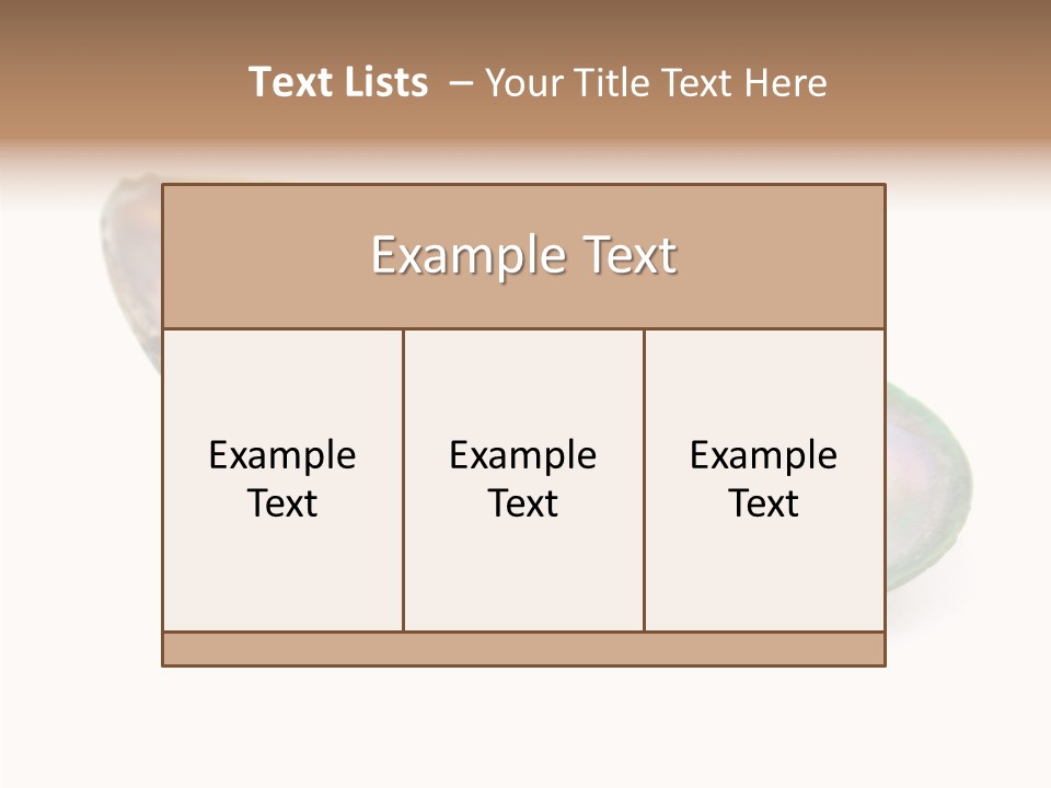 Fish Shellfish Seafood PowerPoint Template