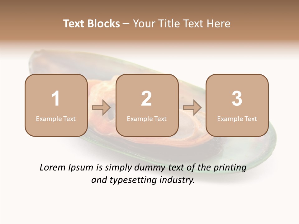 Fish Shellfish Seafood PowerPoint Template