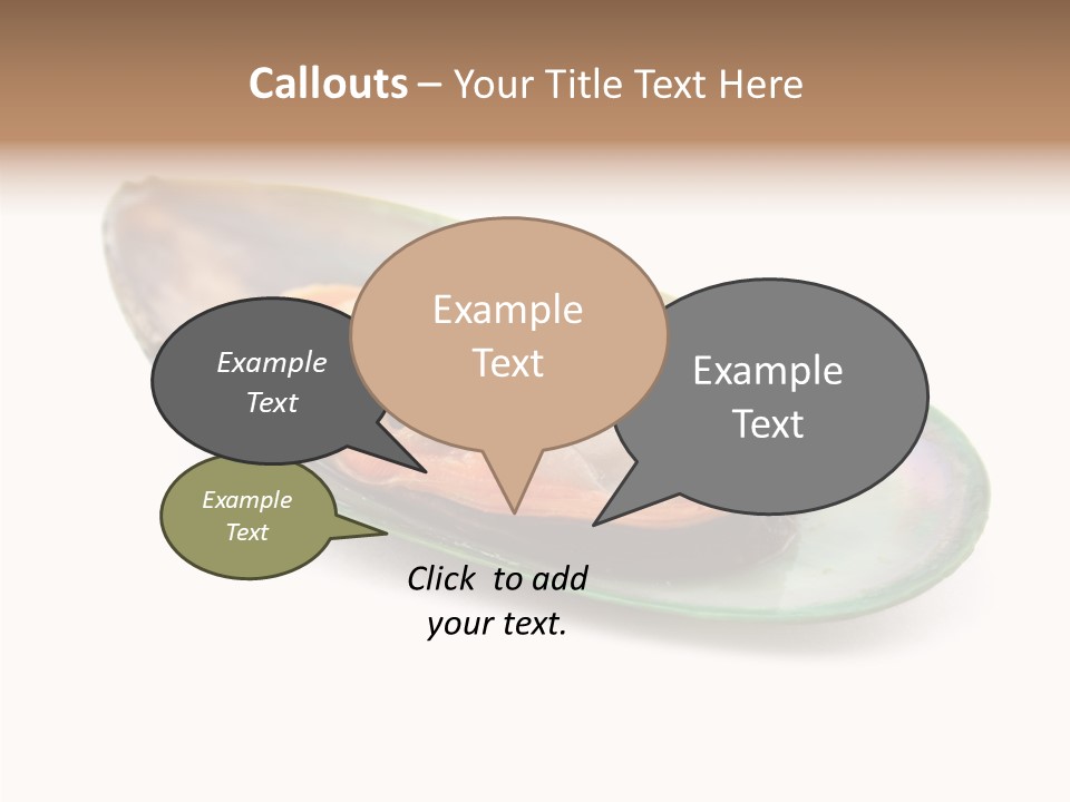 Fish Shellfish Seafood PowerPoint Template