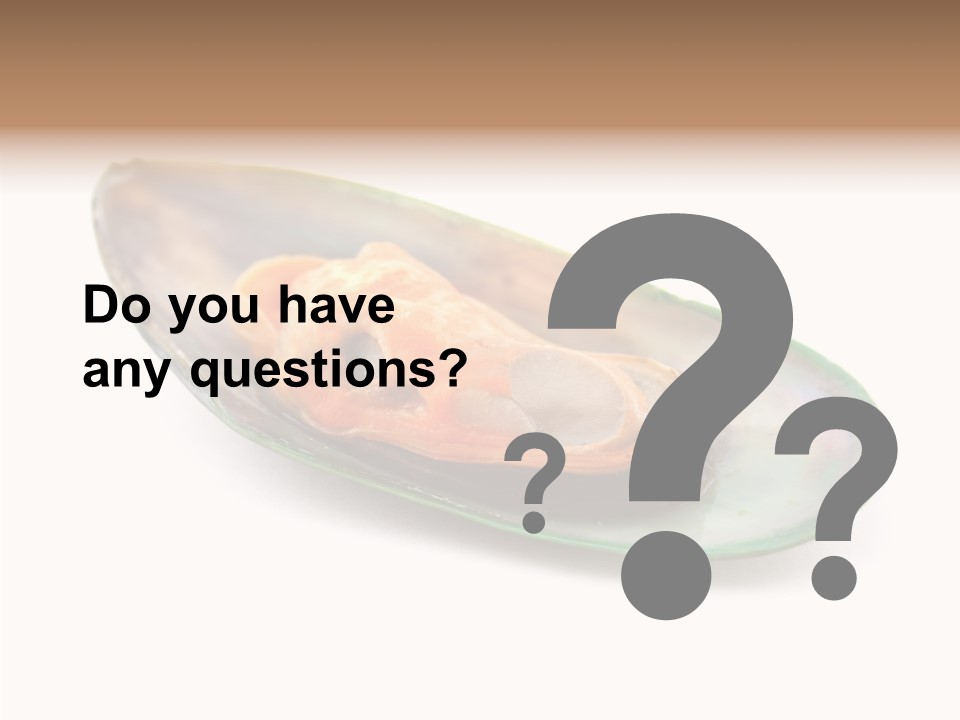 Fish Shellfish Seafood PowerPoint Template