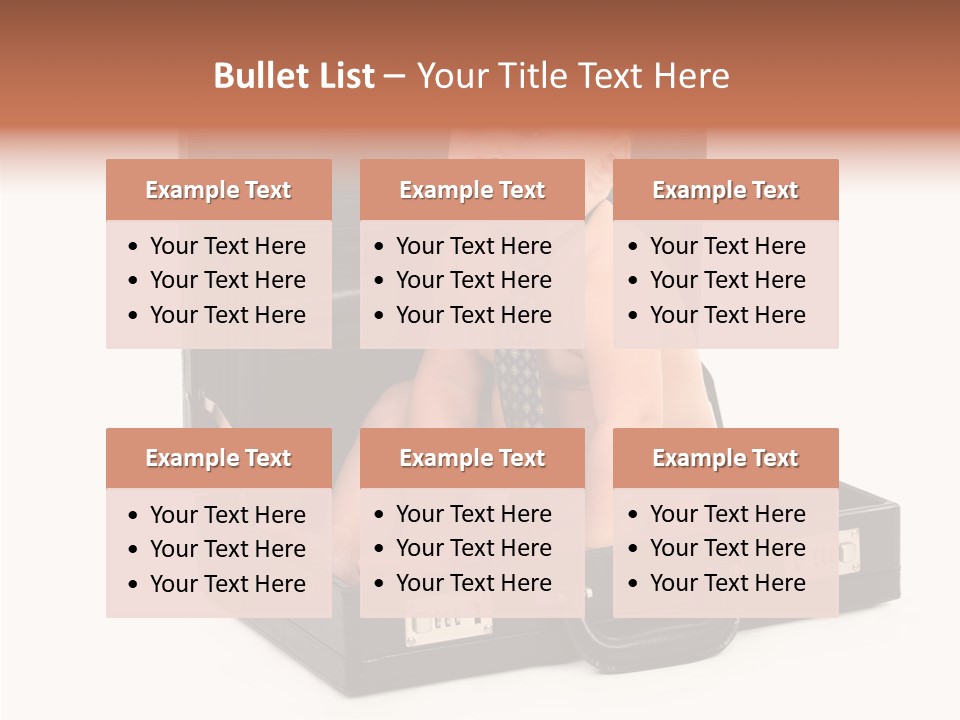 Over Isolated Baby PowerPoint Template