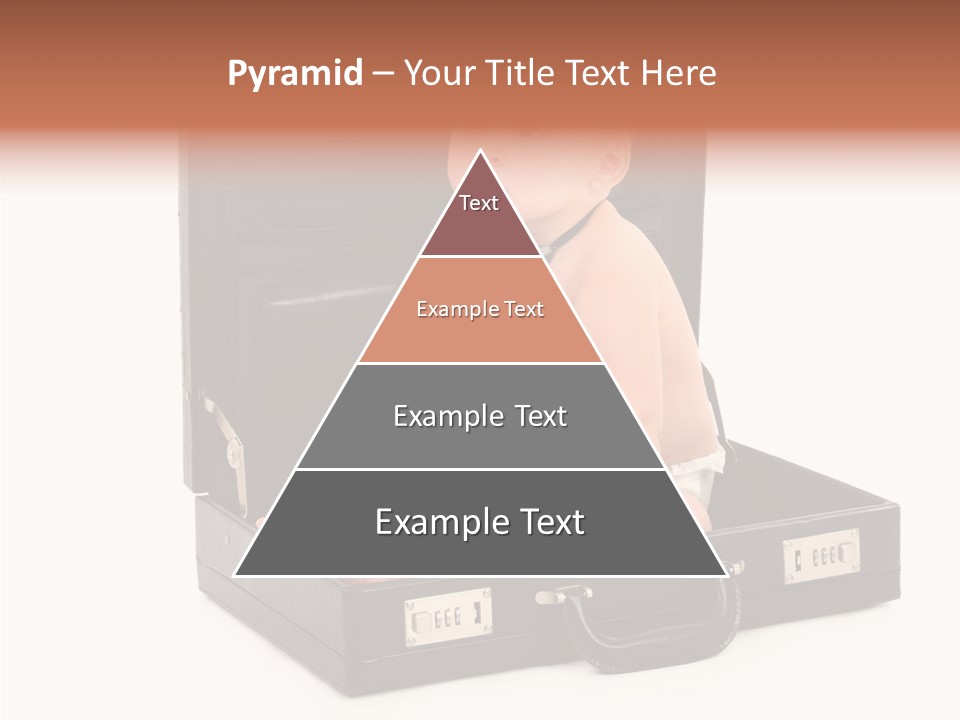 Over Isolated Baby PowerPoint Template