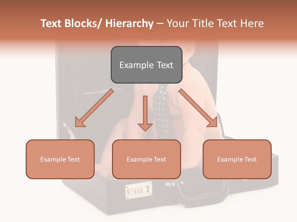 Over Isolated Baby PowerPoint Template