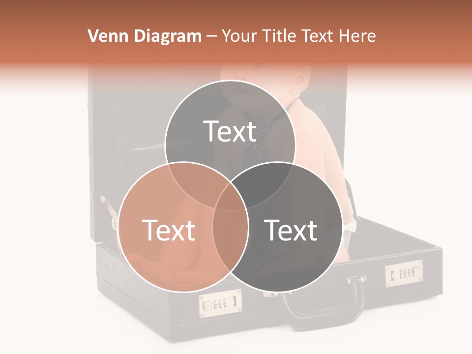 Over Isolated Baby PowerPoint Template