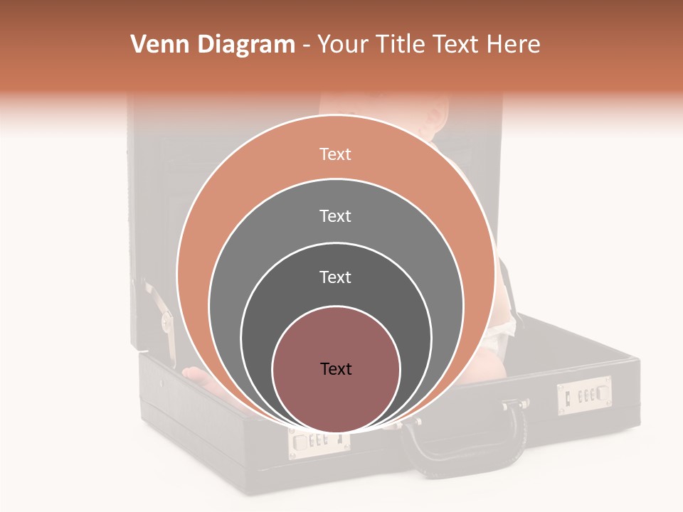 Over Isolated Baby PowerPoint Template