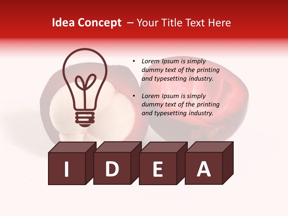 Pomegranate Health Nutrition PowerPoint Template