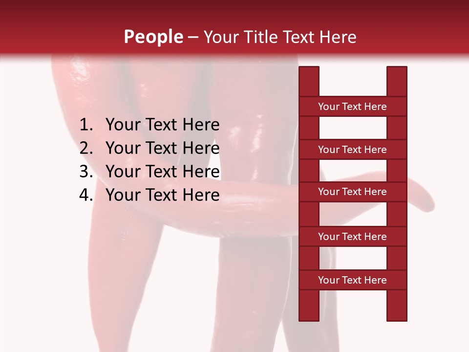People Character Board PowerPoint Template